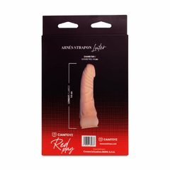 Arnés Red Play StrapOn Luter Piel - Angus Sex Shop en Sincelejo