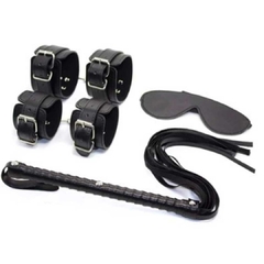 Kit Bondage BDSM 4 Set Black