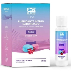 Lubricante Caliente Saborizado Elixir Chicle