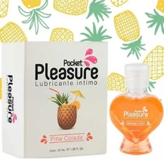 Lubricante Pocket Pleasure Sabor A Piña Colada 37 Ml