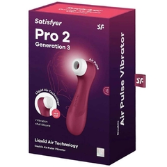 Satisfyer Pro 2 Generation 3 Vinotinto