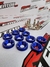 Arandelas Anodizadas Moto Auto M6 Azul - tienda online