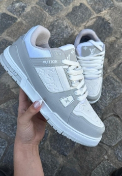 Louis Vuitton Trainer White&Gray - comprar online