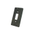 TAMPA 1 INTERRUPTOR VERTICAL PVC CINZA 1" CODIGO E018000282 - WETZEL