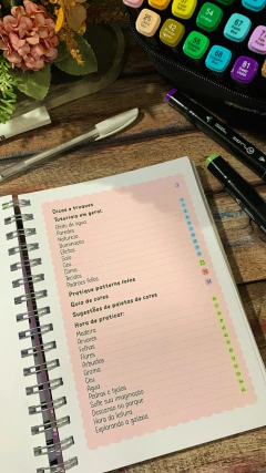 Caderno Aprendendo a Colorir - Mika