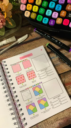 Caderno Aprendendo a Colorir - Mika