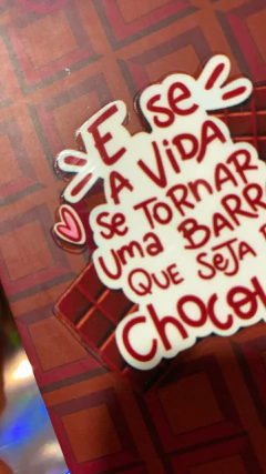 Kit Papelaria Divertida Sortidas e Chocolate - loja online