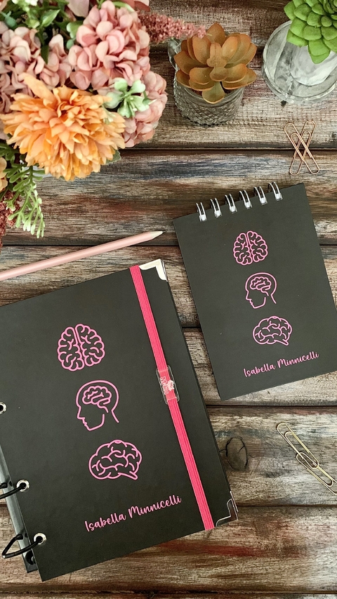 Kit Fichário e Bloco Personalizado