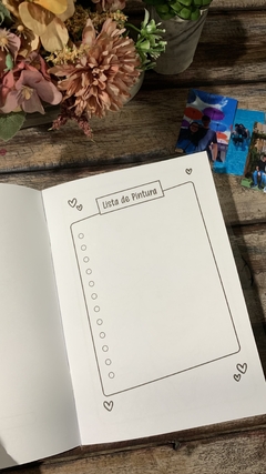 Caderno de Colorir Afetivo Brochurinha - Mika