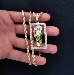 San Judas C V C. Torzal Oro Laminado - comprar en línea