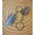 Chaveiro de Cianita Azul - Espada do Arcanjo Miguel - comprar online