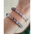 Pulseira de Ágata Natural - Harmonia
