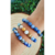 Pulseira Foco e concentração - Sodalita, Quartzo azul e Amazonita