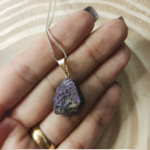Pingente de Purpurita - Evolução espiritual - comprar online
