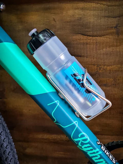 Portacaramañola Mti Aluminio Plateado + Caramañola Mti