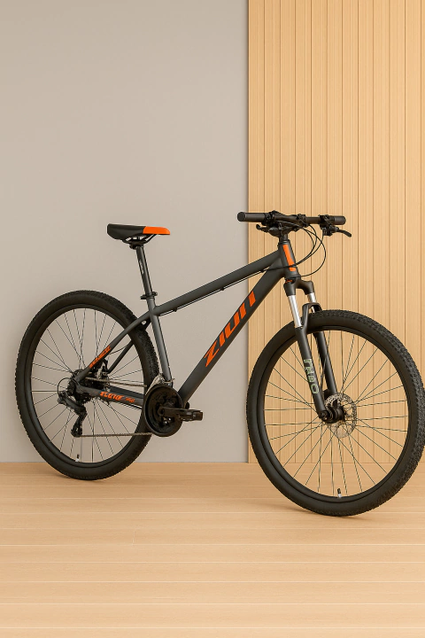 Bicicleta Zion Aspro Gris Oscura/Naranja - comprar online