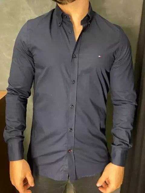 CAMISA SOCIAL SLIM ML TOMMY HILFIGER - comprar online