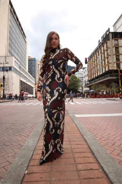 Vestido Terracota en internet