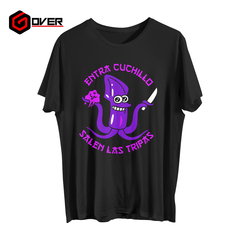 Remera Premium Entra Cuchillo - Los Simpson
