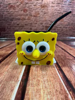 MATE BOB ESPONJA+ BOMBILLA