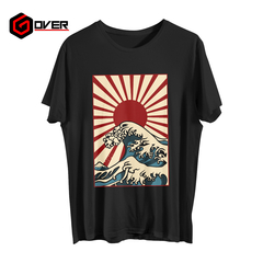 Remera Premium Ola Japonesa - Cultura Japonesa