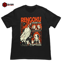 Remera Premium Rengoku - Demon Slayer