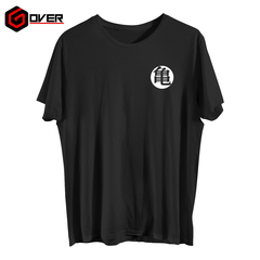Remera Premium Roshi Logo Black - Dragon Ball
