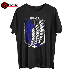 Remera Premium Shingeki no Kyojin Logo 2 - Attack on Titan