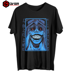 Remera Premium Estatua - Solo Leveling