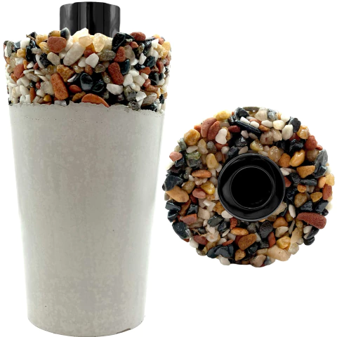 Difusor de Ambiente Artesanal com Pedras Naturais Varetas