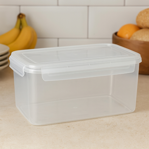 Pote com Trava Vasilha Hermético e Freezer 4,4L Reutilizável