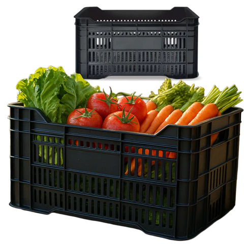 Kit 3 Caixa De Plástico Super Reforçada Multiuso Grande 57L