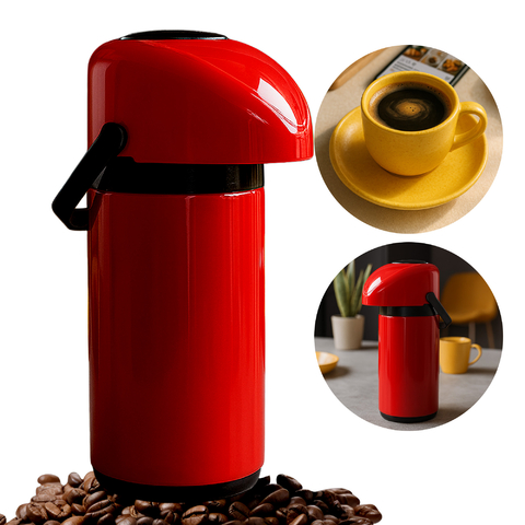 Multitudo Casa Garrafa Térmica De Pressão 1 Litro Café Chá