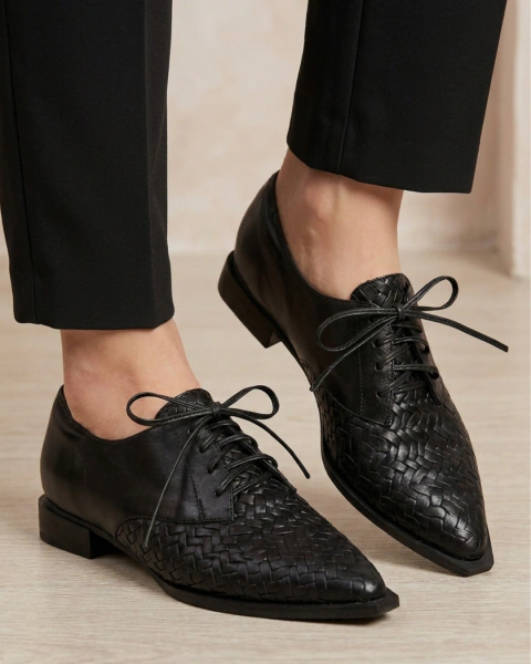 Oxford Noemi - Preto Trêsse