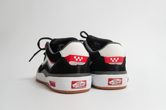 TÊNIS VANS SKATE WAYVEE 2 BLACK WHITE RED - Le Skate Shop