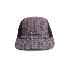 BONÉ CLASS 3 PANEL HAT KISHO PLAID & BLACK