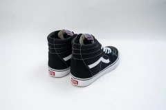 TÊNIS VANS SK8-HI BLACK WHITE na internet