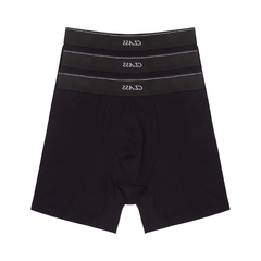 CUECA CLASS INVERSO PACK BOXER BLACK - comprar online