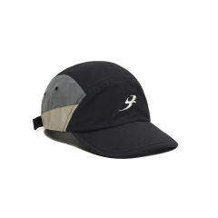 BONÉ BARRA FIVE PANEL GARÇA PRETO - comprar online