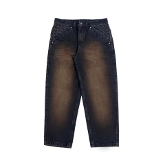 CALÇA JEANS BARRA PATTERN B AZUL