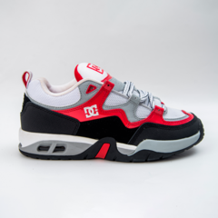 TÊNIS DC TRUTH BENG BLACK WHITE RED