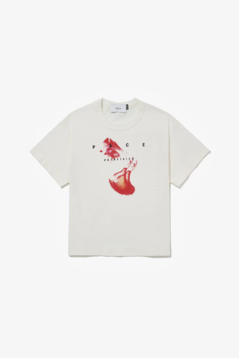 CAMISETA PACE DOUBLE SATIRE TEE OFF WHITE - comprar online