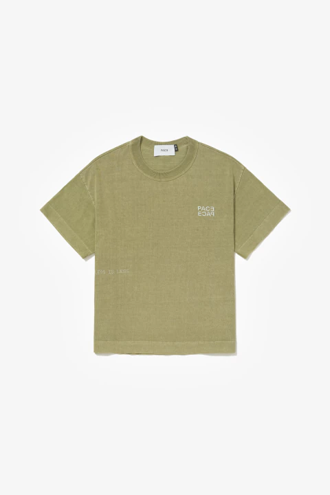CAMISETA PACE LESS IS LESS TEE STONE GREEN - comprar online