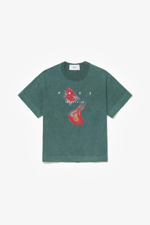 CAMISETA PACE DOUBLE SATIRE TEE GREEN - comprar online