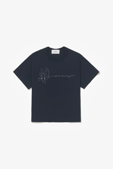 CAMISETA PACE SKETCH YOURSELF TEE NAVY BLUE - comprar online