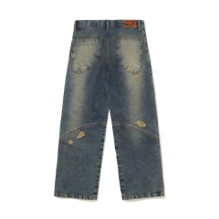 CALÇA JEANS ELO PAINTING DAY VERDE na internet