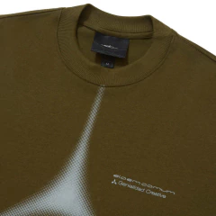 CAMISETA ELO OVER BENZ VERDE na internet