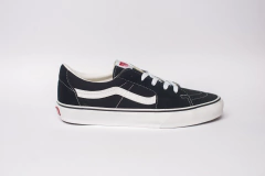 TÊNIS VANS SK8-LOW BLACK TRUE WHITE - comprar online