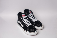 TÊNIS VANS SKATE SK8-HI BLACK WHITE - comprar online