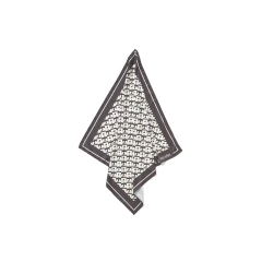 LENÇO BARRA PATTERN MARROM - comprar online